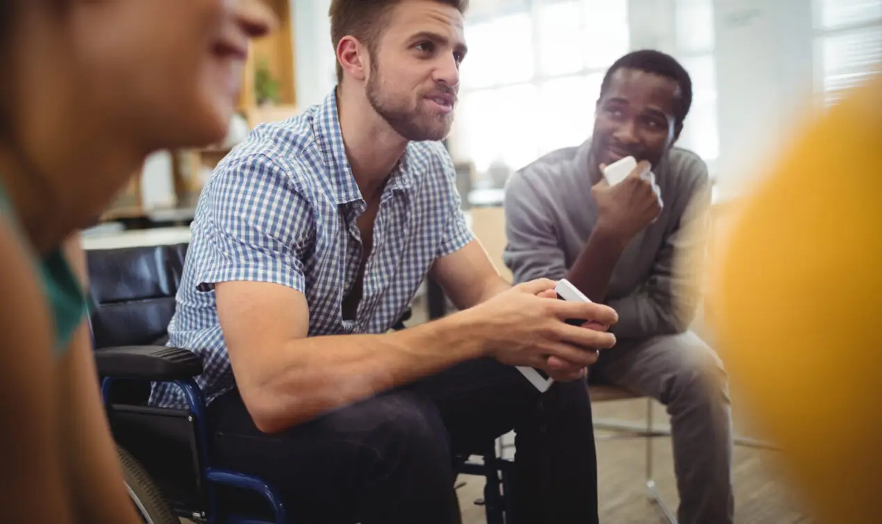 support of like-minded men